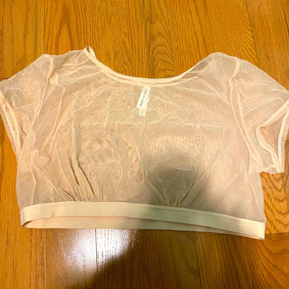 A cute see through top